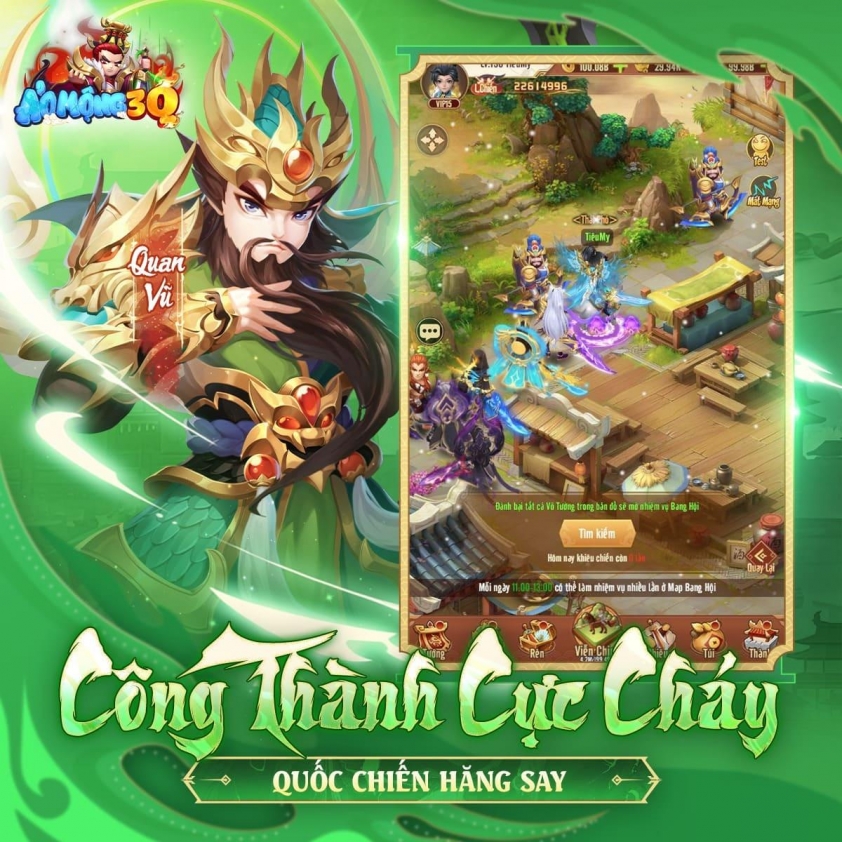 Nhân vật trong game với tạo hình đẹp mắt