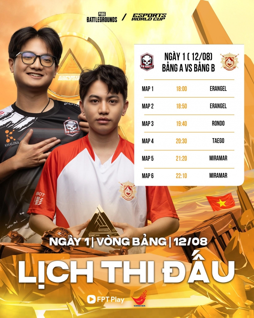 Lịch thi đấu và đội tuyển Việt Nam tham gia