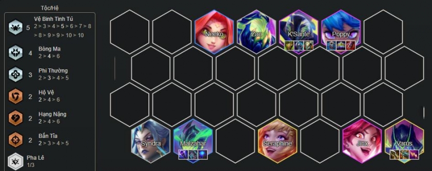 Chiến thuật cuối game Malzahar Vệ Binh Tinh Tú