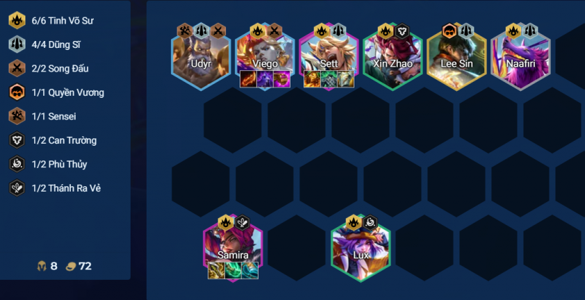 Đội hình Viego Reroll DTCL Mùa 15
