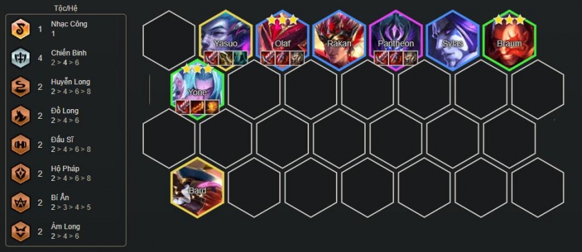 Cách chơi đội hình Yone Chiến Binh DTCL mùa 7.5