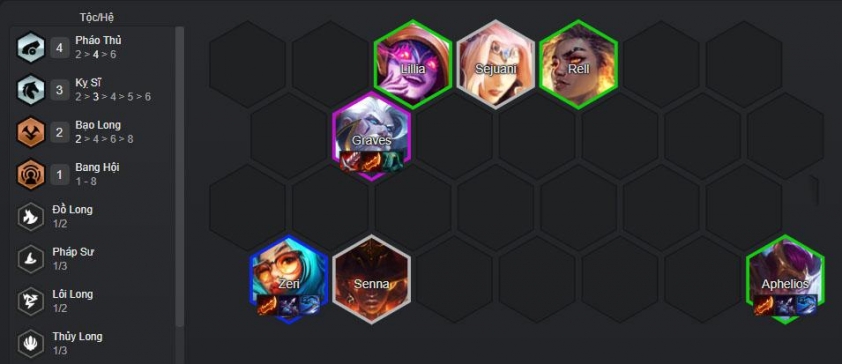 Giai đoạn giữa game DTCL 7.5