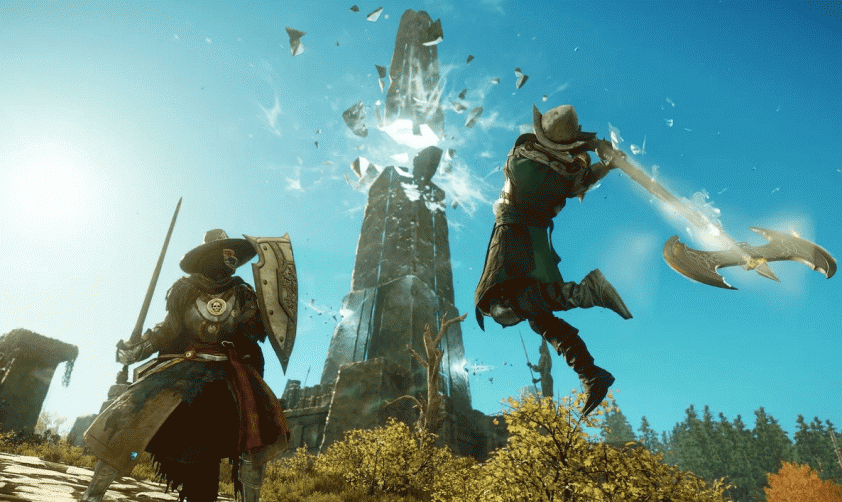 Hình ảnh thể hiện sự kết thúc của New World