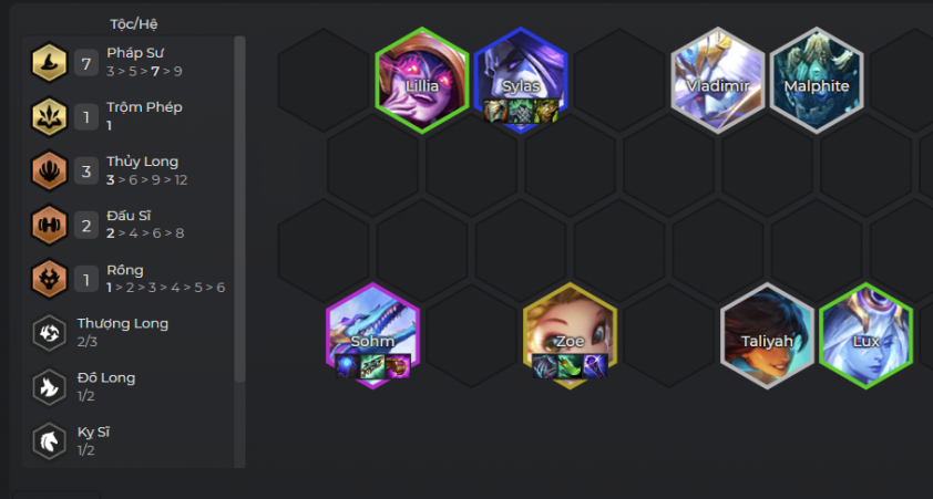 Cách chơi đội hình Sohm Pháp Sư DTCL Mùa 7.5