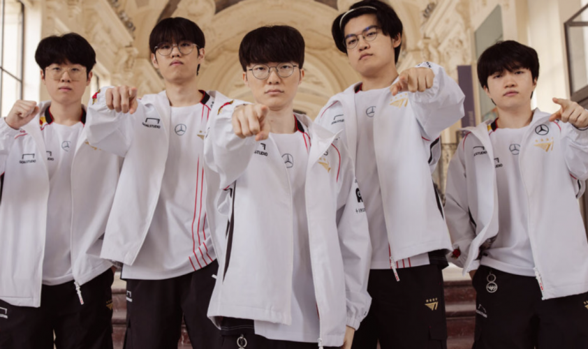 Đội hình T1 giành chức vô địch CKTG