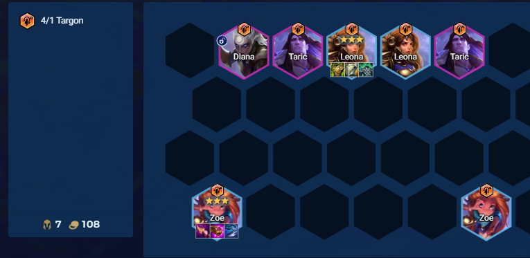 Chiến thuật giữa game với đội hình Targon Cách vận hành giữa trận với Targon