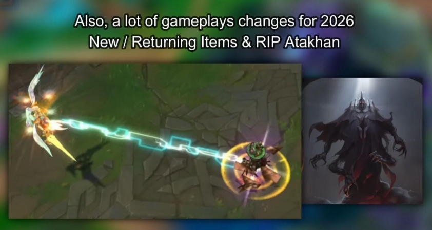 Rò rỉ loạt thông tin siêu hot về LMHT mùa 2026: Shyvana làm lại, Atakhan bị xóa Trang bị Kiếm Súng Hextech dự kiến trở lại cửa hàng