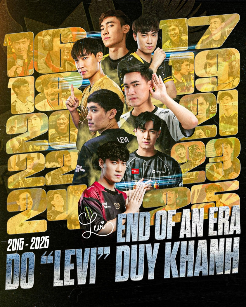 Levi tuyên bố giải nghệ sau 10 năm thi đấu LMHT