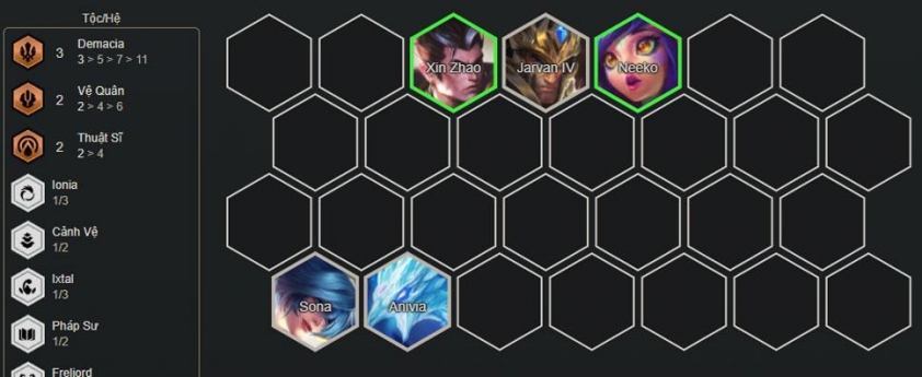 Khởi đầu với Demacia tại đầu trận DTCL