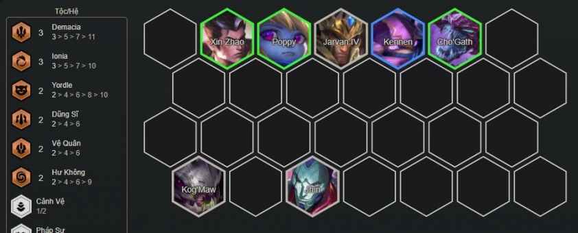 Giữa game xây dựng đội hình Kai'Sa Viễn Kích