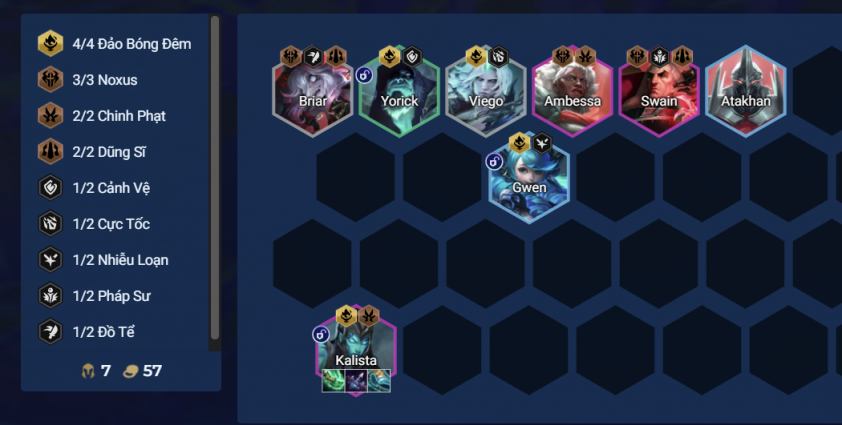 Giai đoạn giữa game Kalista Chinh Phạt