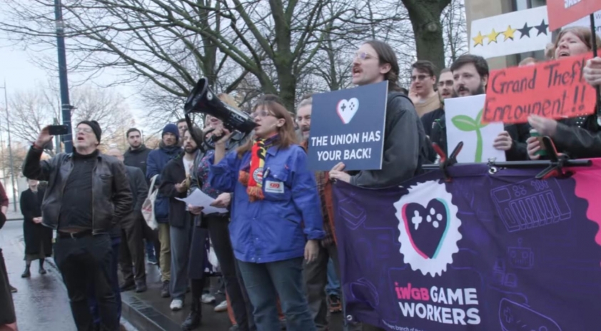 Biểu tình phản đối chính sách sa thải của Rockstar