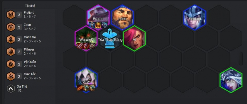 Cập nhật giữa game để tăng sức mạnh cho team Warwick