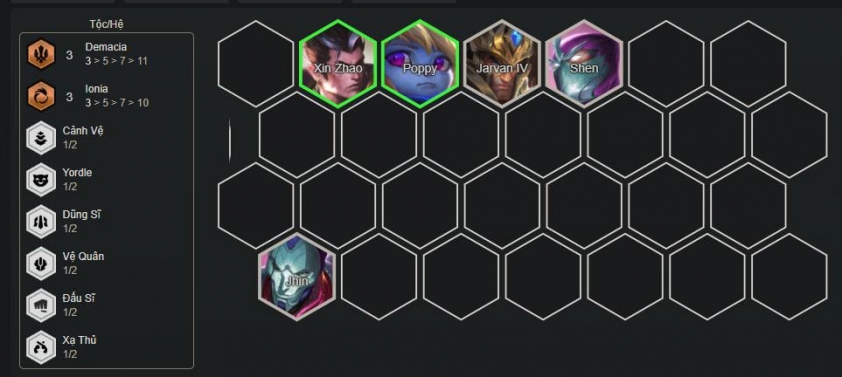 Đầu game đội hình Kai'Sa Viễn Kích