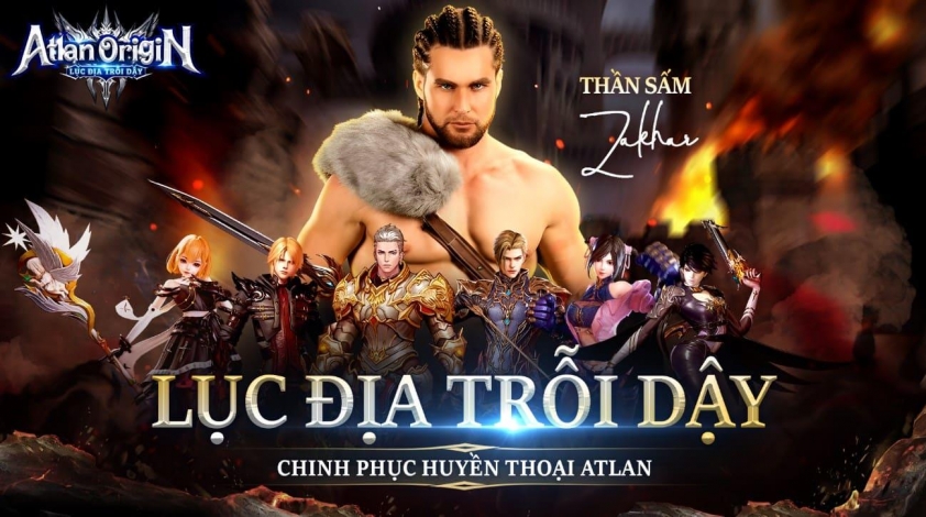 Giao diện game Atlan Origin