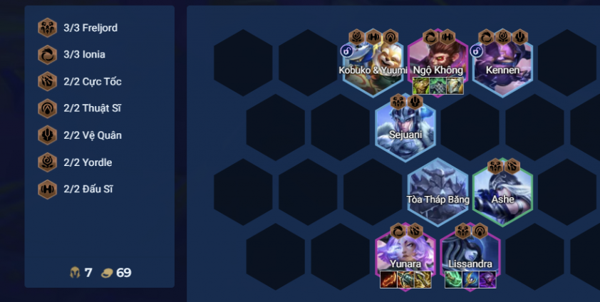 Xếp tướng giữa game Bố trí đội hình giai đoạn giữa game