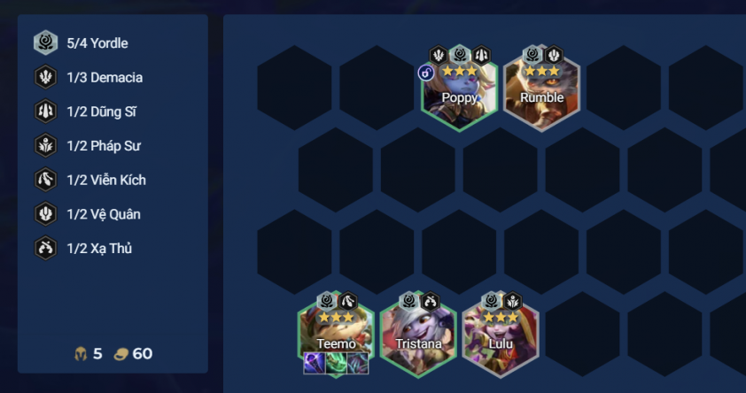 Cách chơi đầu game đội hình Yordle