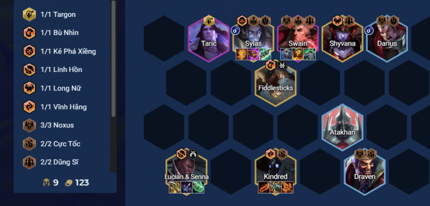 Đội hình Lỗ Hổng Kinh Tế với Bard, Draven, Bilgewater, Ionia