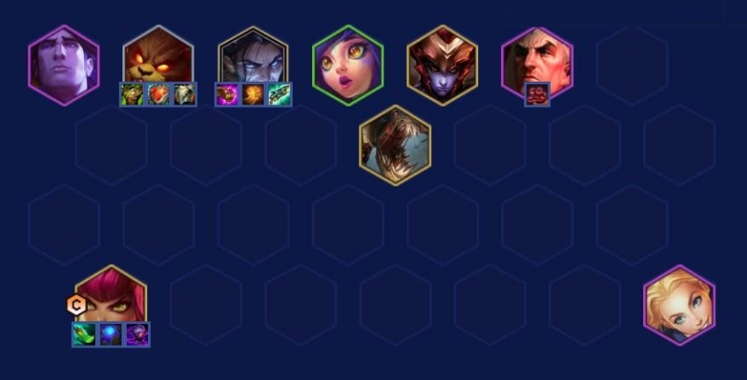 Đội hình Annie Pháp Sư DTCL mùa 16 Annie Pháp Sư với Tibbers và khống chế