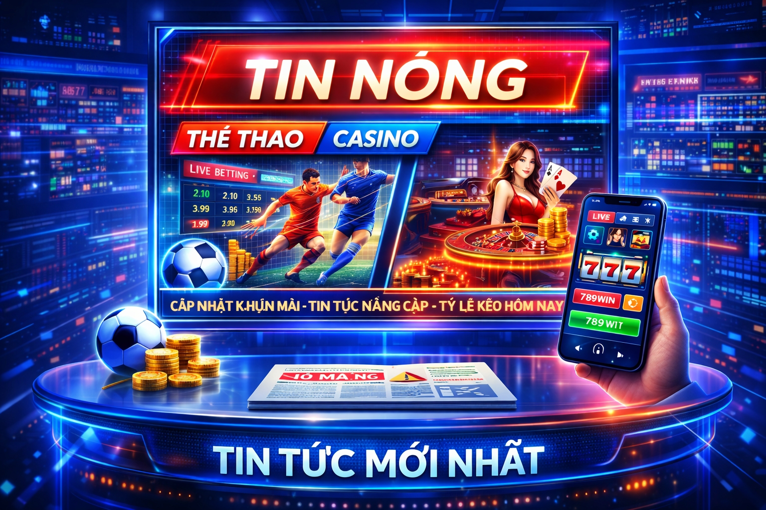 Môi trường tin tức thể thao và cá cược